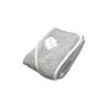 Baby Kapuzenbadetuch » Badetuch 75 x 75 cm » Kleinkind Bade Handtuch mit Kapuze » 100% reine Baumwolle - Grau