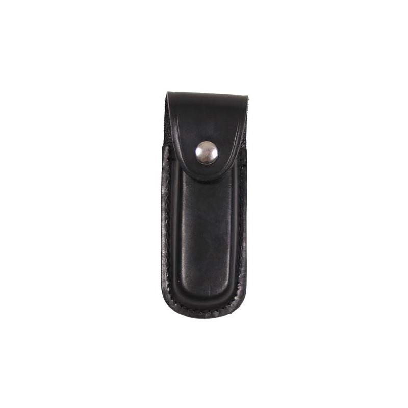 Etui Gürteltasche Leder schwarz 13,5 x 6 cm