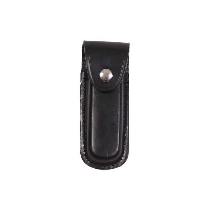 Etui Gürteltasche Leder schwarz 13,5 x 6 cm