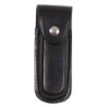 Etui Gürteltasche Leder schwarz 13,5 x 6 cm