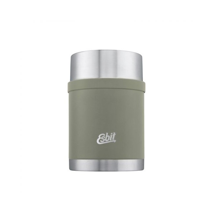 Esbit Thermobehälter Sculptor Edelstahl steingrau 750 ml