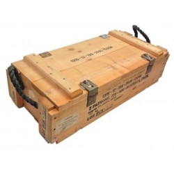 Bundeswehr Holzkiste DM26 natur gebraucht 75 x 33 x 21 cm