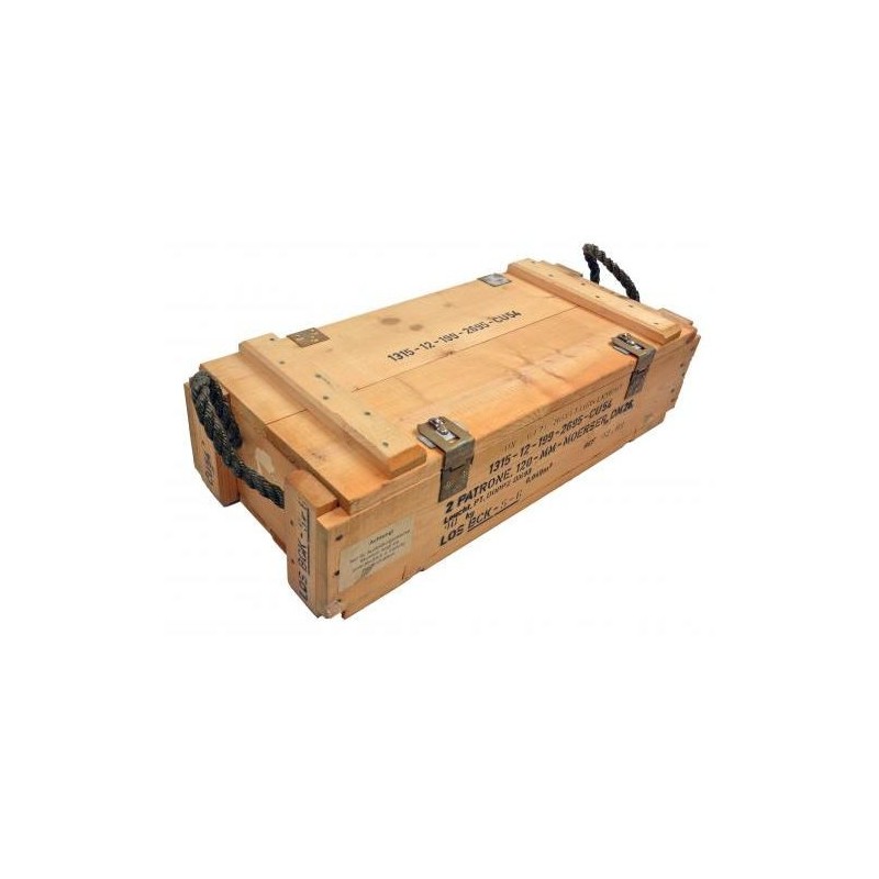 Bundeswehr Holzkiste DM26 natur gebraucht 75 x 33 x 21 cm
