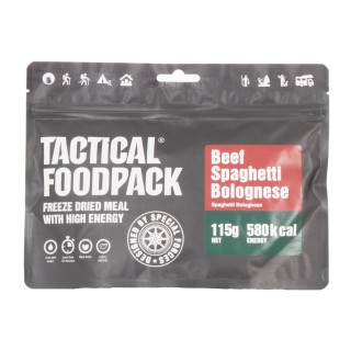 Tactical Foodpack 115g Beef Spaghetti Bolognese - 77,40 €/kg