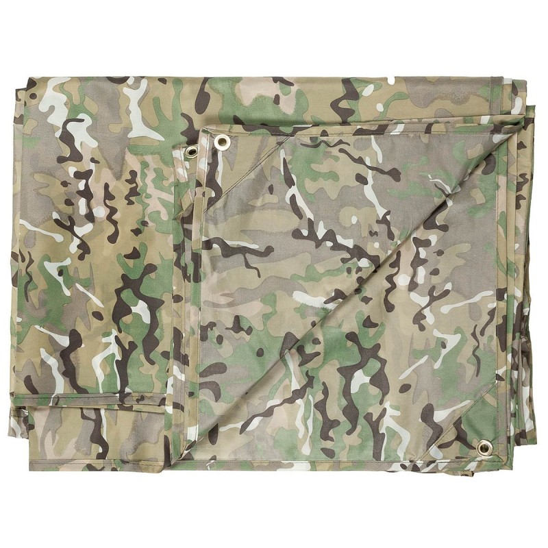 MFH Mehrzweckplane Tarp mit Beutel oparation-camo 3 x 5m (15m² - 2,33€/m²) Restp
