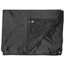 MFH Mehrzweckplane Tarp mit Beutel schwarz 3 x 3m (9m² - 2,99 €/m²)