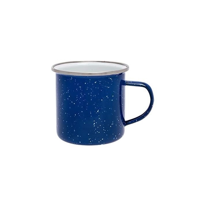 360 ml Origin Outdoors Emaille Tasse blau