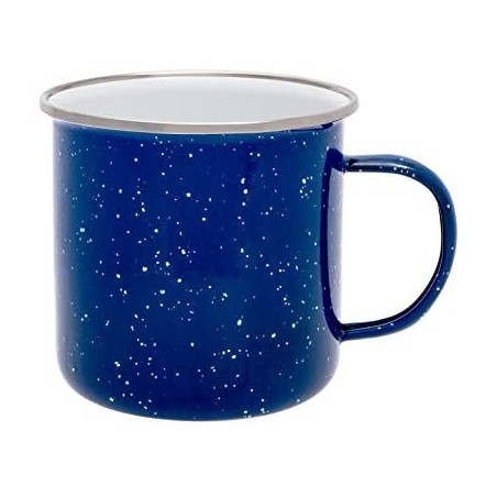 530 ml Origin Outdoors Emaille Tasse blau