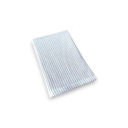 Tischläufer » 45 x 150 cm Tischdecke mit Glitzer Streifen » eleganter Stoff-Tischläufer aus Baumwolle » wiederverwendbar für