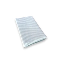 Tischläufer » 45 x 150 cm Tischdecke mit Glitzer Streifen » eleganter Stoff-Tischläufer aus Baumwolle » wiederverwendbar für