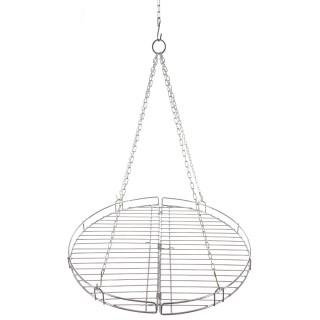 MFH Grillrost rund für Dreibein klappbar Stahl 46,8cm