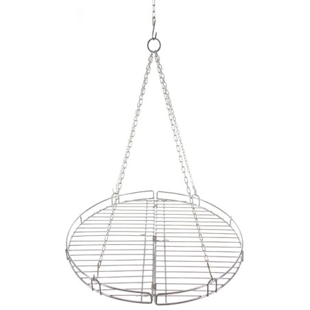 MFH Grillrost rund für Dreibein klappbar Stahl 46,8cm