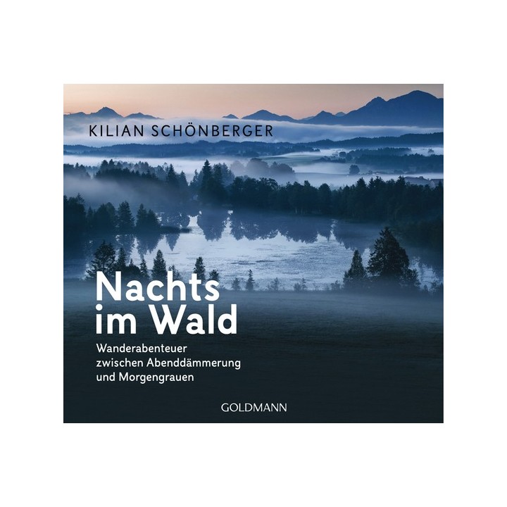 Nachts im Wald. Wanderabenteuer zwischen Abenddämmerung und Morgengrauen.