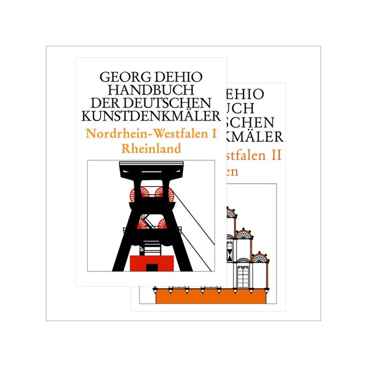 Dehio Set Nordrhein-Westfalen. 2 Bände.