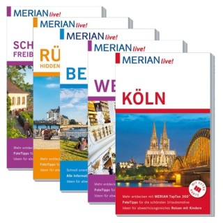 Reiseführer-Paket Deutschland, 5 Bände.