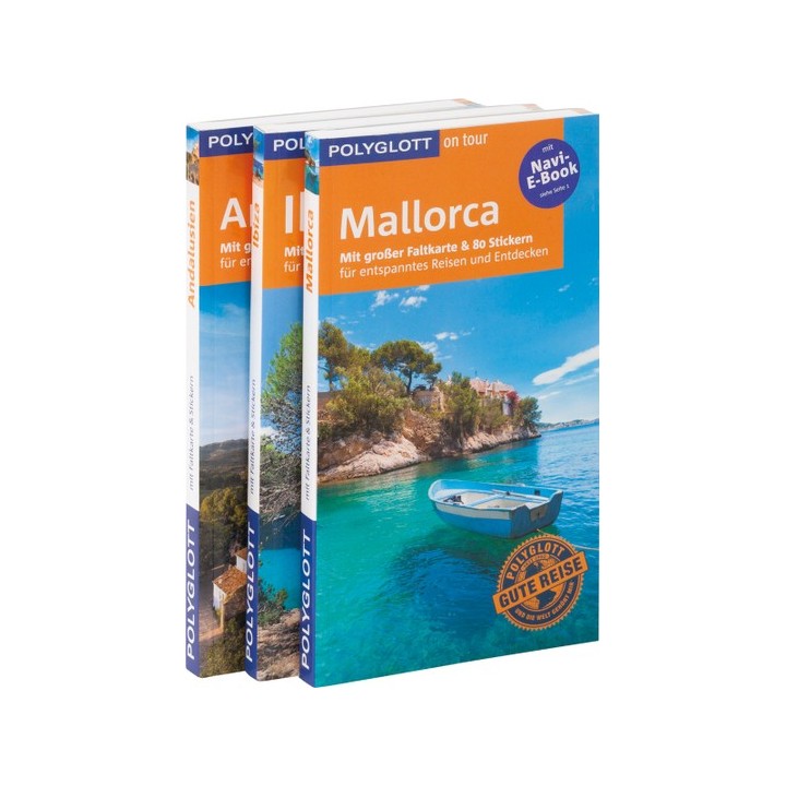 Reiseführer-Paket Spanien. 3 Bände.