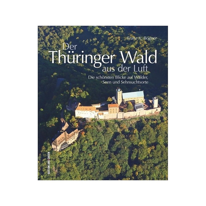 Der Thüringer Wald aus der Luft.