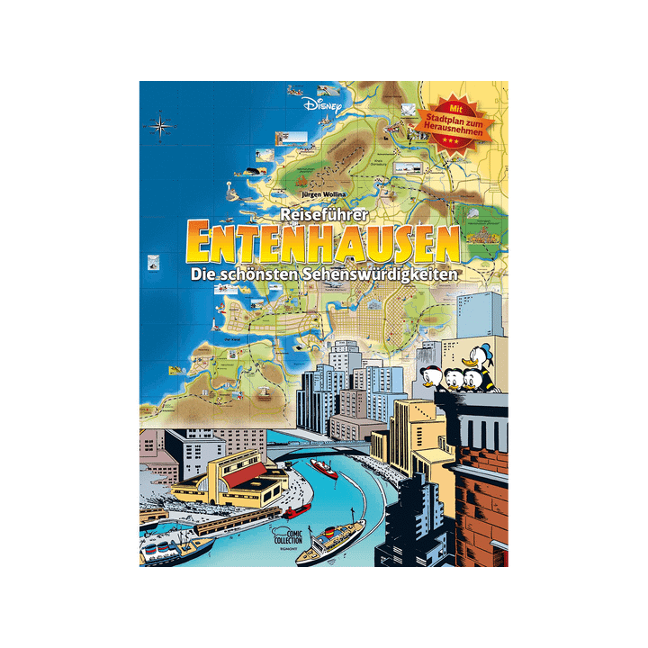 Reiseführer Entenhausen. Die schönsten Sehenswürdigkeiten.