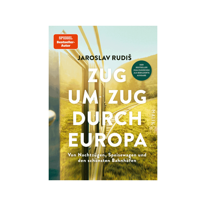Zug um Zug durch Europa. Nachtzüge, Speisewagen, Bahnhöfe.
