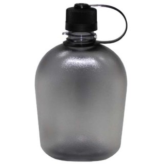 MFH US Feldflasche GENII schwarz transparent 1 L