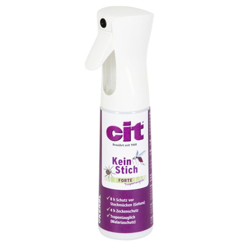 cit Insektenschutz Kein Stich Forte tropentauglich 300ml - 93,00 €/L
