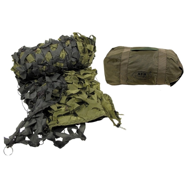 3 x 2 m MFH Tarnnetz mit Beutel oliv  6 m² - 4,98 €/m²