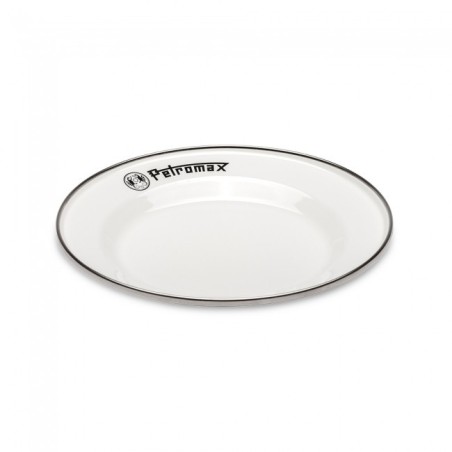 2 Stück Petromax Emaille Teller 18 cm weiß - 8,95 €/Stück