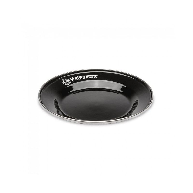 2 Stück Petromax Emaille Teller 18 cm schwarz - 8,95 €/Stück