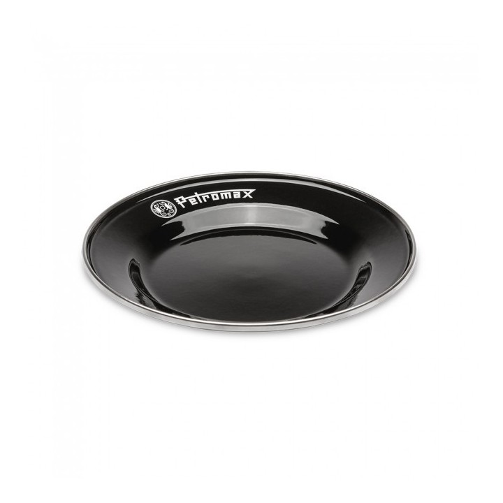 2 Stück Petromax Emaille Teller 18 cm schwarz - 8,95 €/Stück