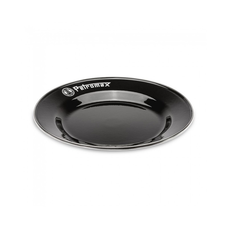 2 Stück Petromax Emaille Teller 26 cm schwarz - 11,45 €/Stück