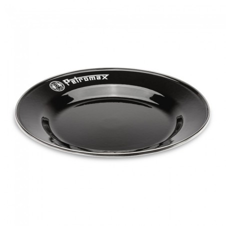 2 Stück Petromax Emaille Teller 26 cm schwarz - 11,45 €/Stück