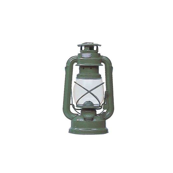 Petroleumlampe Sturmlaterne 28cm oliv