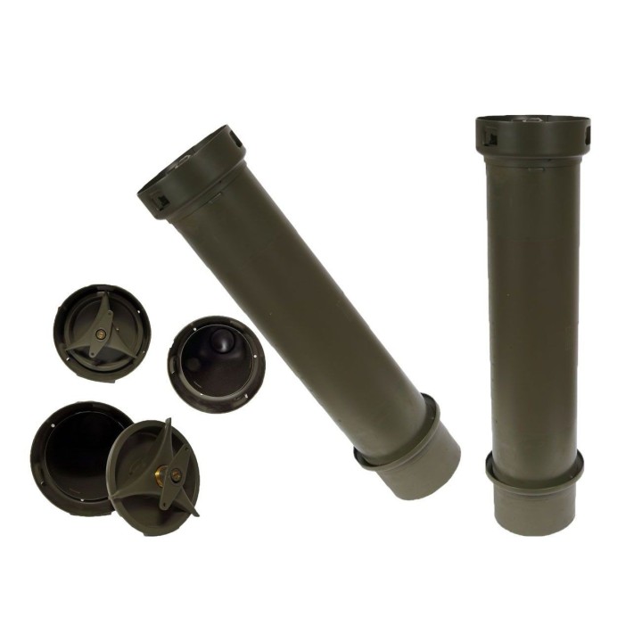 2 Stück US Munitionskiste Transportkiste rund gebraucht 83 x 20,5cm 19,98€/Stück