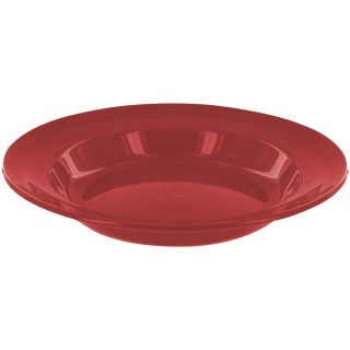 Teller tief Kunststoff rot 22cm Restposten