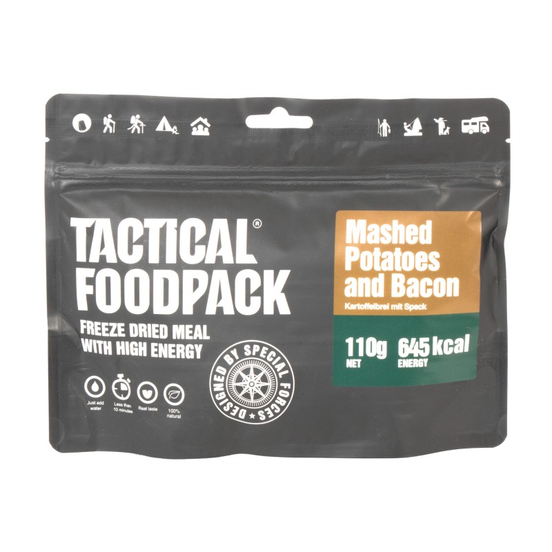 Tactical Foodpack 110g Mashed Potatoes and Bacon - 131,90 €/kg