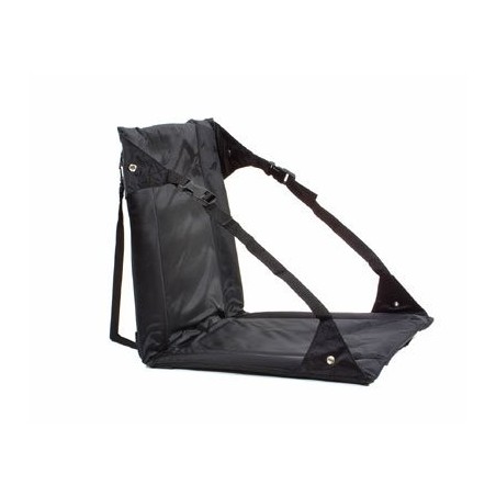 Travelchair Trail Sitzkissen mit Lehne schwarz