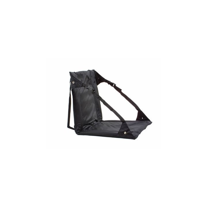 Travelchair Trail Sitzkissen mit Lehne schwarz