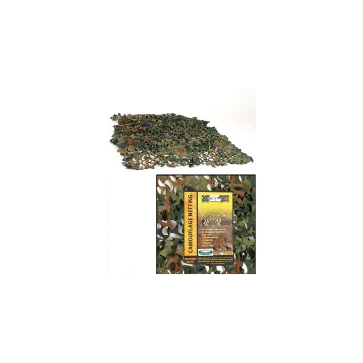 2,4 x 6 m Tarnnetz Basic Light flecktarn 14,40m² - 3,33 €/m²