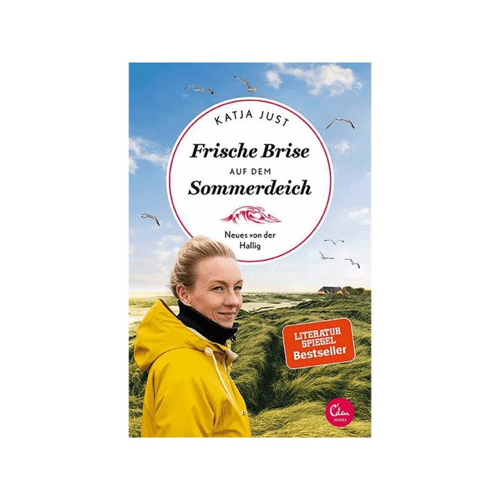 Frische Brise auf dem Sommerdeich.