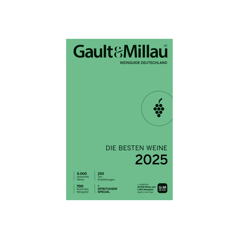 Gault&Millau Weinguide Deutschland. Die besten Weine 2025.