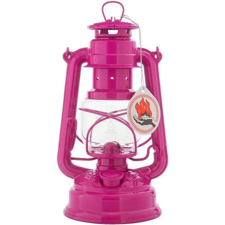 Petroleumlampe Feuerhand 276 Sturmlaterne telemagenta