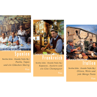 Kulinarische Lesereise. 3 Bände.