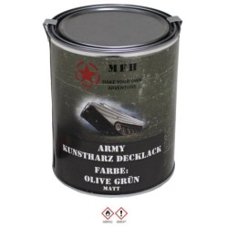 Army Kunstharz Decklack 1 L Dose RAL 6014 oliv - 22,90 €/L