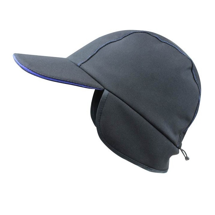 Softshell Cap schwarz/marine