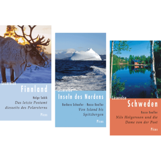 Lesereise Skandinavien. 3 Bände.