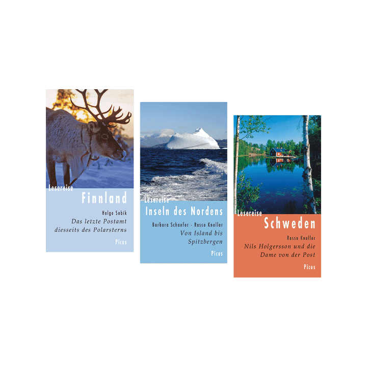 Lesereise Skandinavien. 3 Bände.