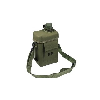 Feldflasche Patrol Canteen 2L mit Hülle und Gurt oliv