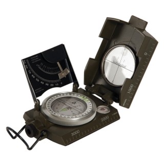 Italienischer Kompass mit Metallgehäuse